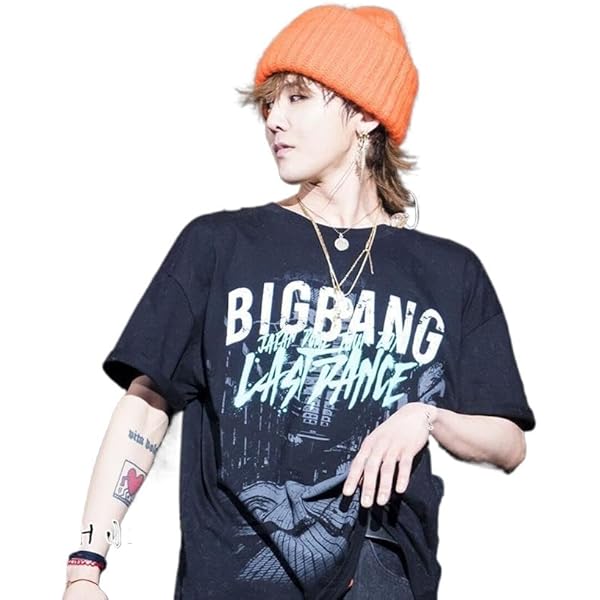 Amazon | KRUNK×BIGBANG TシャツV.I | Tシャツ・カットソー 通販